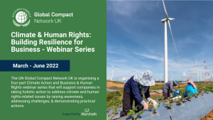 Climate and Human Rights: Building Resilience for Business