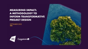 Measuring Impact: A methodology to inform transformative project design
